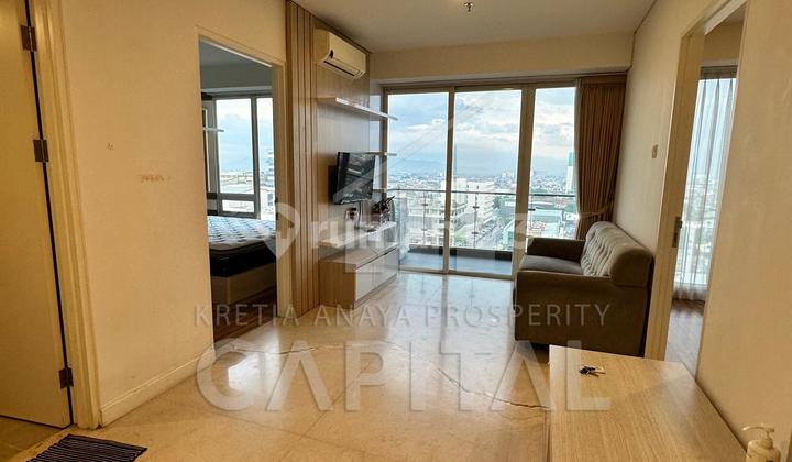 Special Unit Landmark Residence Apartment Type 2BR Furnished City View on the 12th Floor in Front of Pocket Garden 2