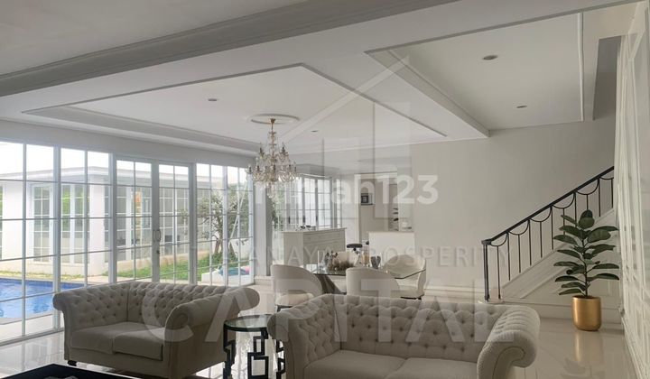 Luxurious beautiful American Classic Home di Cluster ter-eksklusif Rambut Kasih  di Kota Baru Parahyangan.