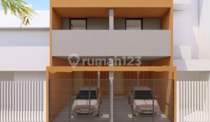 Rumah Tanjung Duren 3 Lantai Hadap Utara