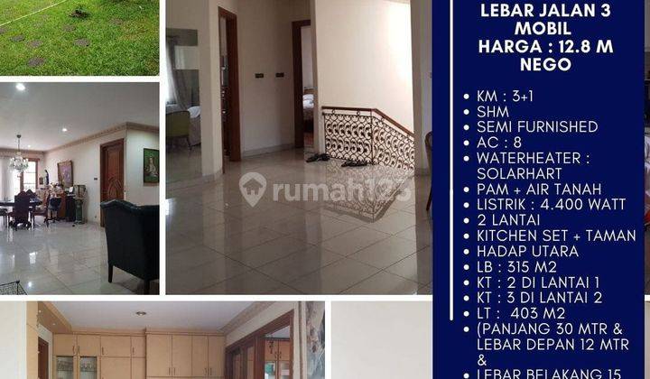 Rumah 2 Lantai Puri Indah Dekat Jalan Raya  1