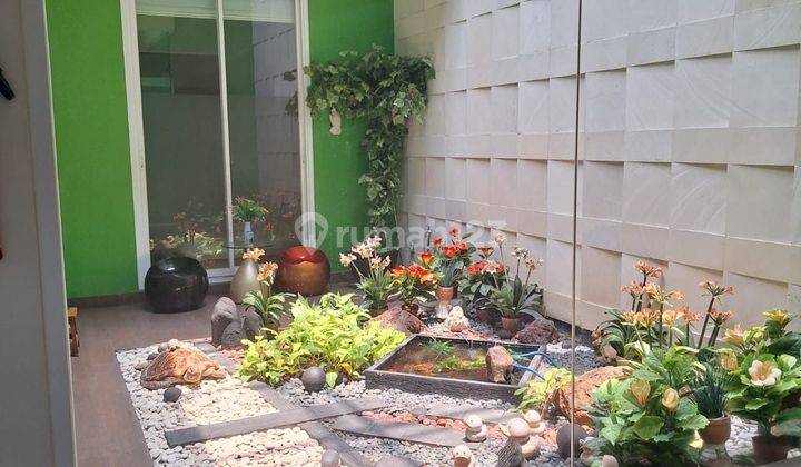 Rumah Green Garden Siap Huni 3 1/2 Lantai Hadap Taman Hadap Barat 2