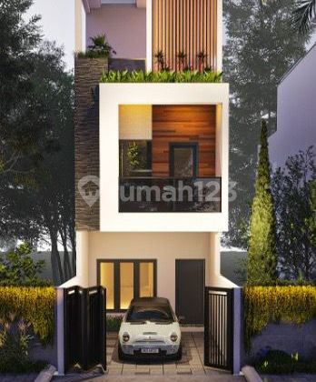 Rumah Bangunan Baru 3 Lantai Duri Kepa Hadap Utara Rumah Bangunan Baru 3 Lantai Duri Kepa Hadap Utara