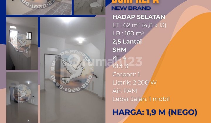 New Brand 2 1/2 Story House, Duri Kepa, South Facing