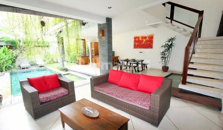 For Sale 2 Bedroom 2 Storey Furnished Villa in Seminyak Km Area Mr. 2