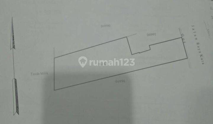 Land for sale in a strategic location Jl Raya Tuban Kuta 2