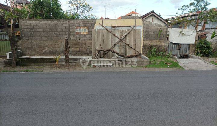 Land for sale on the outskirts of Utama Street in West Denpasar JL 1