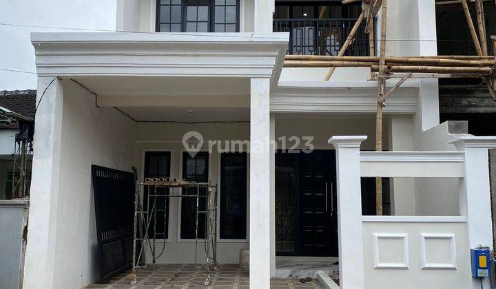 Rumah Baru Suhat Borobudur Model American Classic 2 Lantai Siap Huni