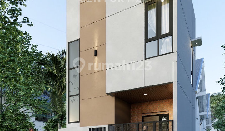 Termurah! Rumah Modern Lokasi Fantastis Utan Kayu Dekat Pramuka