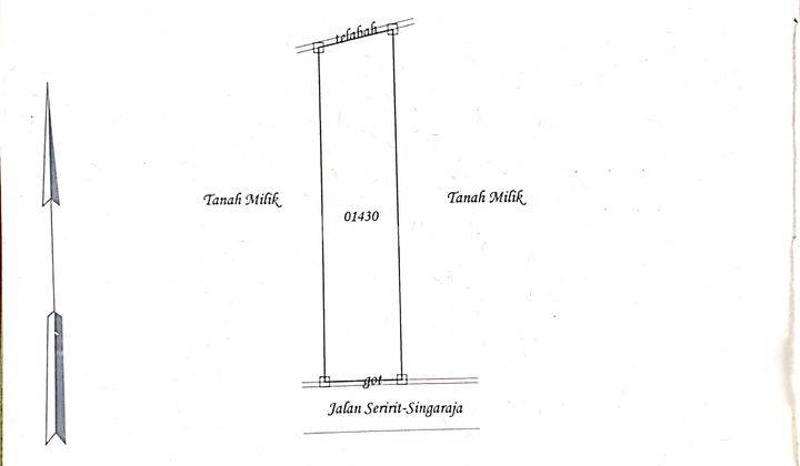 Tanah Ada Bangunan Di Seririt  5