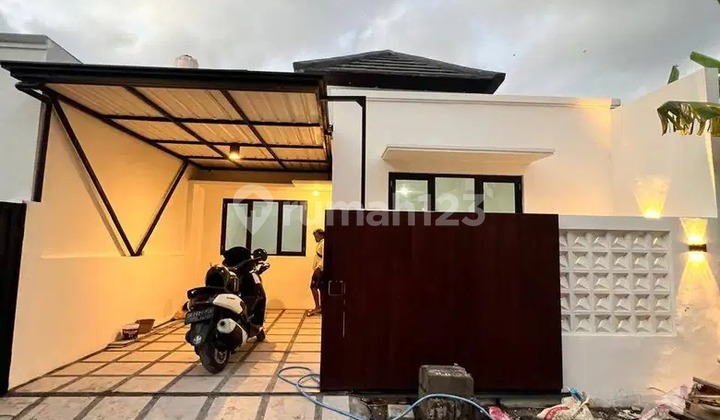 Rumah 1 Lantai Minimalist Bebas Banjir di Denpasar Timur