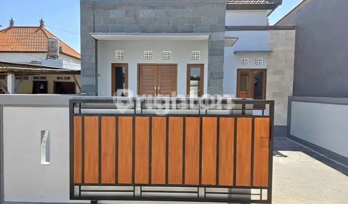 RUMAH BARU 1 LANTAI DI AREA DENPASAR TIMUR 1