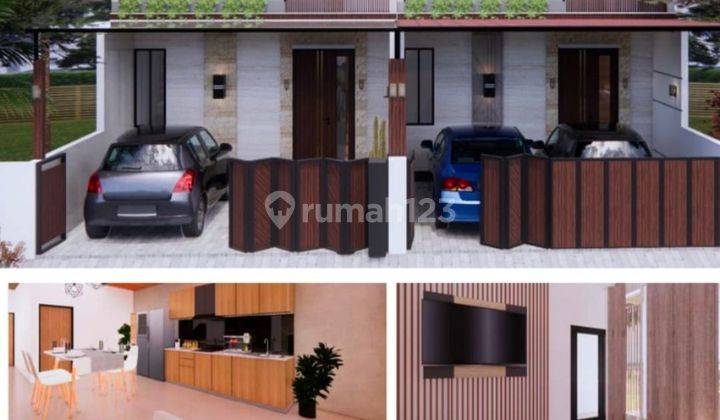 Rumah Minimalis Modern Bangunan Baru Di Jati Asih Bekasi 1