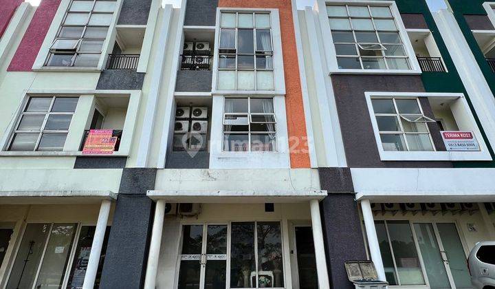 Dijual Ruko Pascal 3lt Kost Hadap Jalan Raya Scientia Gading Serpong 1