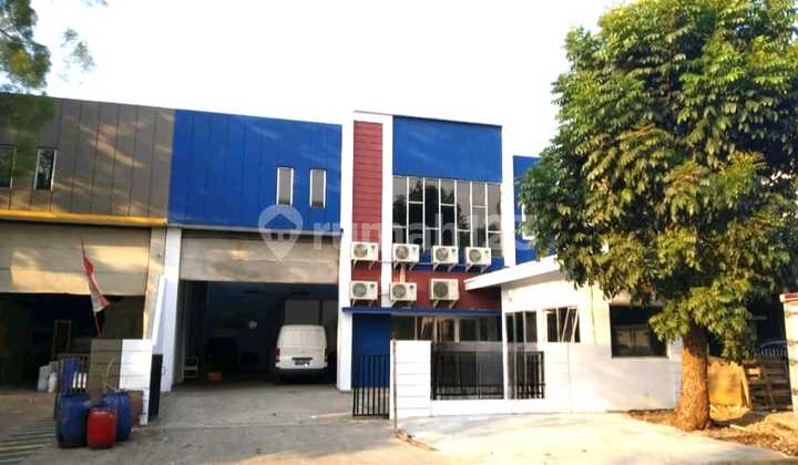 Disewakan Gudang Siap Pakai Bebas Banjir 7 Kuli Tekno Park Bsd City 