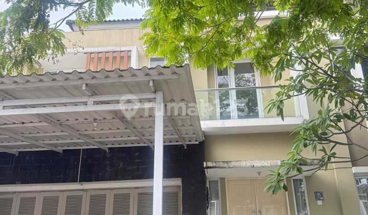 Disewakan Cepat Rumah Depan Club House Cluster San Lorenzo Il Lago Gading Serpong
