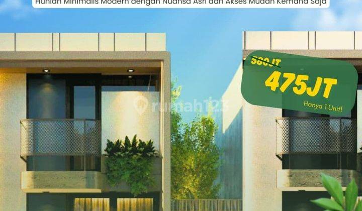 Rumah 1 Lt di Padalarang Bandung Barat Dkt Gerbang Tol Padalarang 1