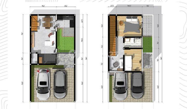 Cluster Vista Hanjuang Rumah 2 Lt Gaya Jepang di Cihanjuang Dkt Cimahi 2