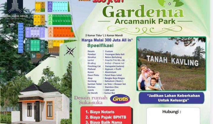 Kavling Tanah Murah di Gardenia Arcamanik Park Sindanglaya Dkt Arcamanik Antapani 2