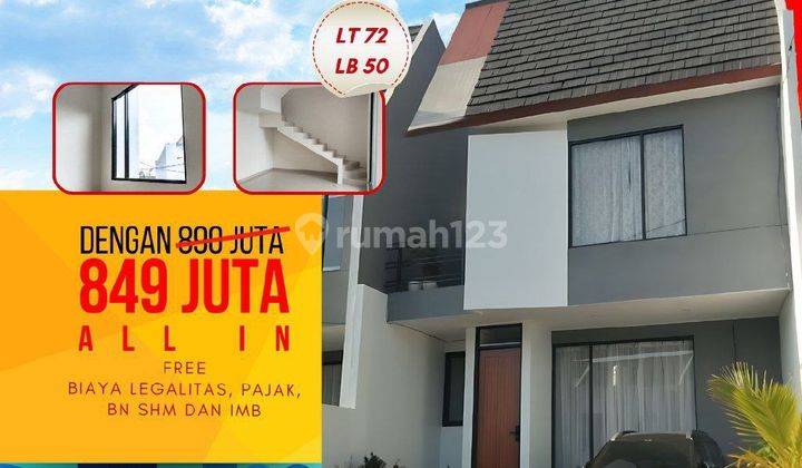 Rumah 2 Lt di Cluster Nirmala Ciwaruga Dkt Gegerkalong Polban Shm 2