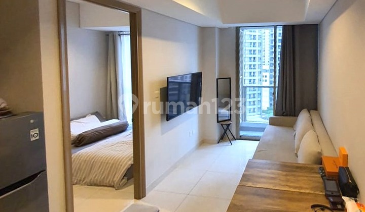 Apartemen taman anggrek residences 1 kamar tidur siap huni bagus jakarta barat
