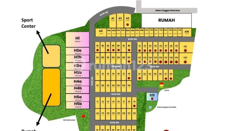 New house in Cigadung area, Ligar Hill complex 2