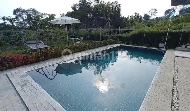 Rumah villa di komplek Ciater Highland  cikole, lembang , bandung barat. Private swimming pool 2