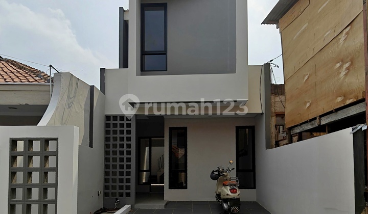 Rumah Baru Modern Minimalis Siap Huni 2 Lt Kayu Putih Rawamangun 1
