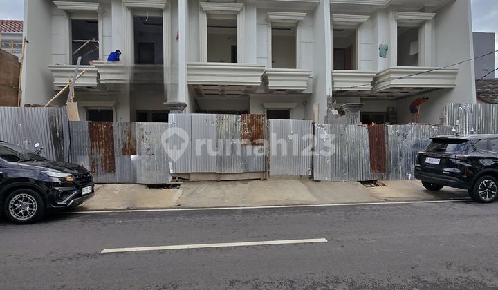 New Classic Design House on a Wide Street in Cempaka Putih