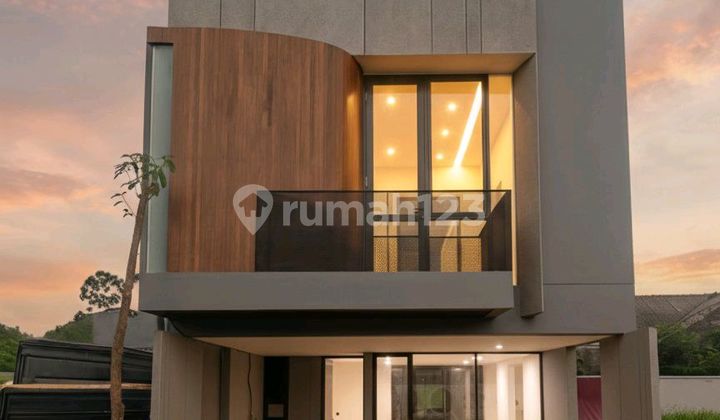 Rumah Baru Luxury Modern Minimalis Modern One Gate System di Cipayung Rumah Baru Luxury Modern Minimalis Modern One Gate System di Cipayung