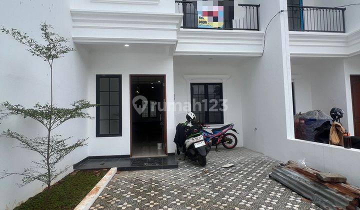 Rumah Mewah siap huni pinggir jalan utama akses tol di jatiwarna  1