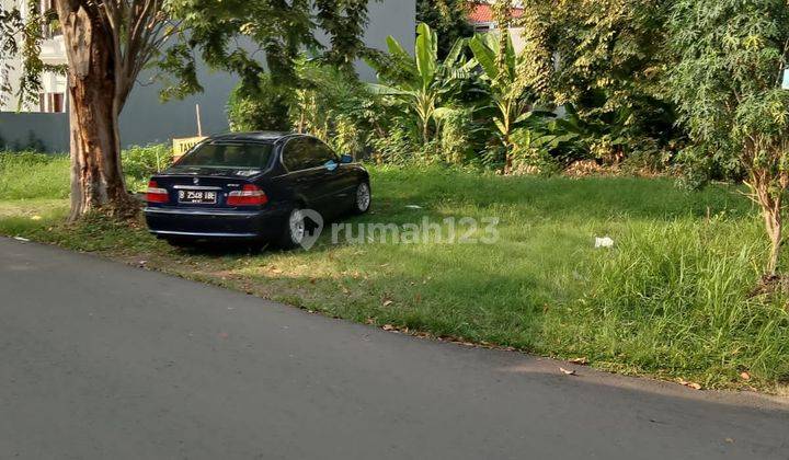 Tanah siap bangun dalam komplek posisi di jalan utama Duren sawit 2