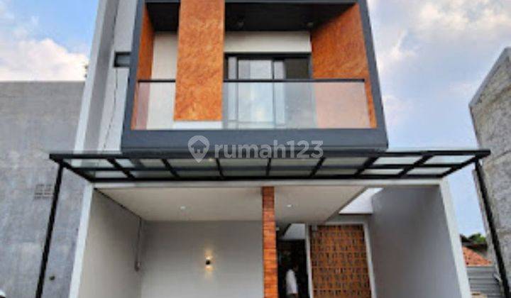 Rumah Idaman Scandinavian Modern Style Lokasi Premium di Bintaro 1