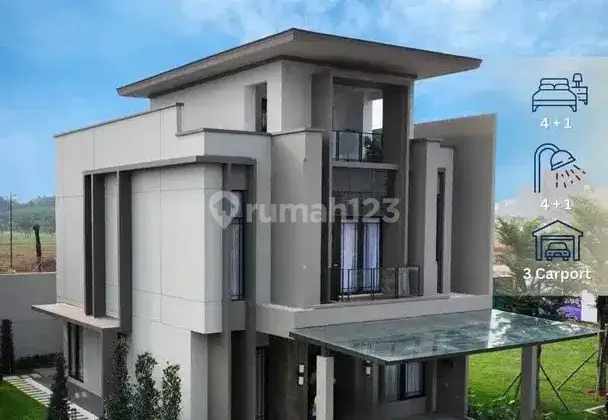 Bangunan Full Marmer Grand Pasadena Village Segera Huni 4+1 Kamar 2 Lt 1