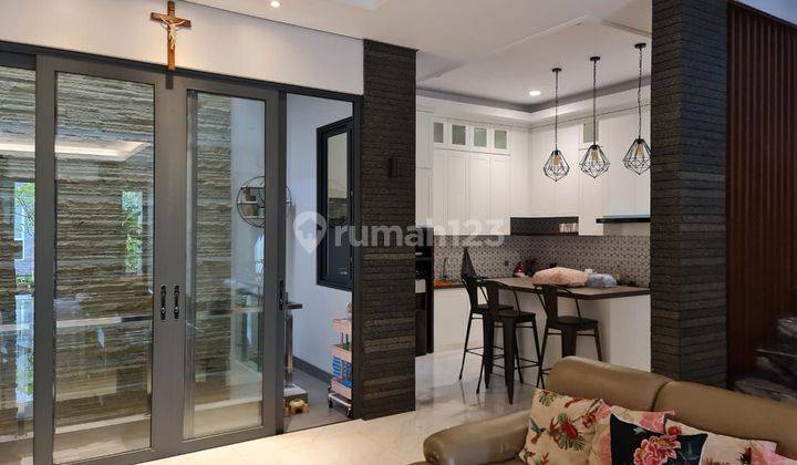 Rumah modern minimalis 3 lantai siap huni Taman Permata Buana Jakbar 2