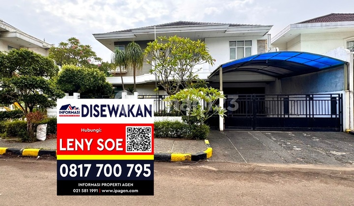 Rumah 2 Lantai Intercon Dg Lokasi Bagus Rumah 2 Lantai Intercon Dg Lokasi Bagus