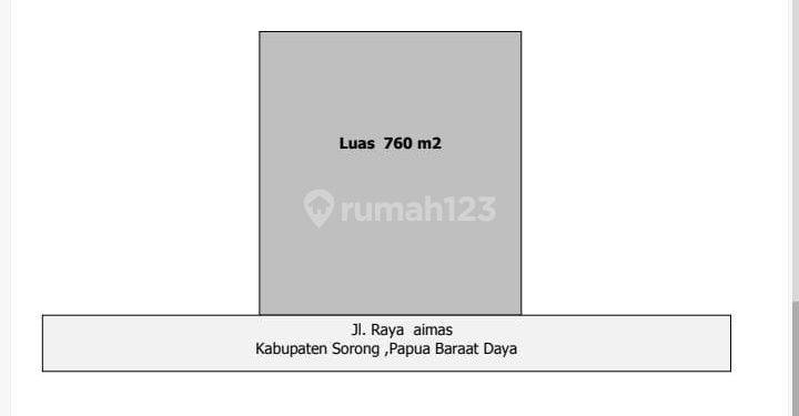 Dijual Tanah Kavling Sorong, Papua Barat Siap Dibangun, NEGO SAMPAI DEAL 1