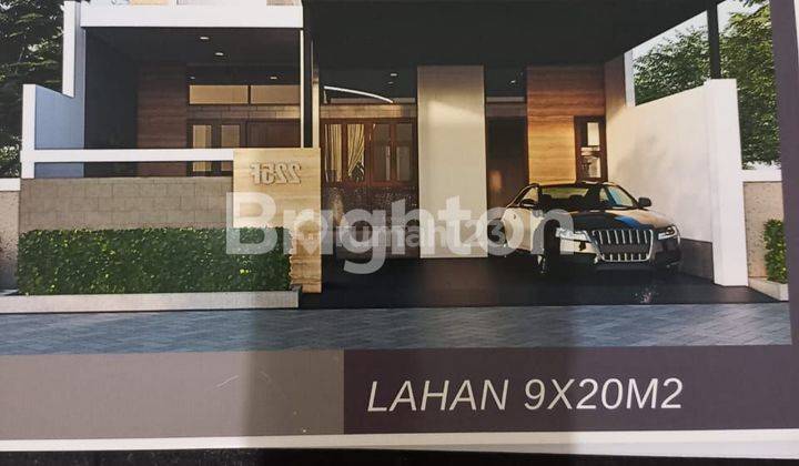 Rumah baru inden semi furnish di Graha golf Araya malang 1