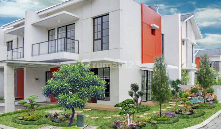 Rumah Minimalis Modern 2Lt.Hoek Full Furnish,terawat Dan Rapi . 1