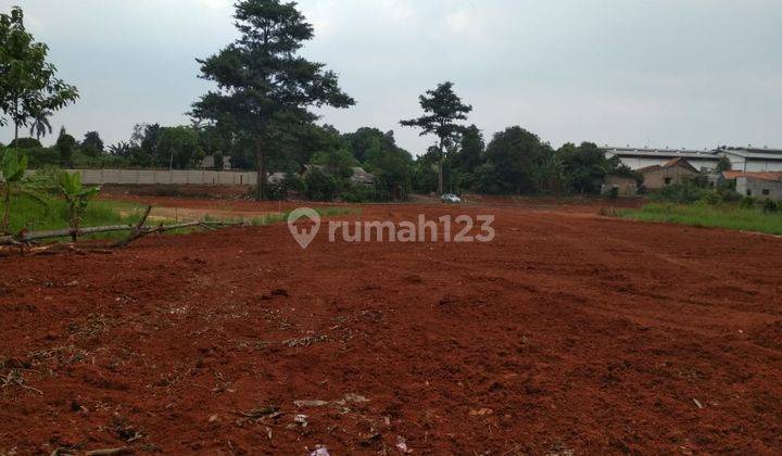 Tanah Kavling Datar Rata Di Gunung Sindur, Parung Bogor  1