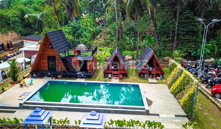 Tanah Kavling Kebun Anggur Villa Kayu Estetik Via Tol Cibubur