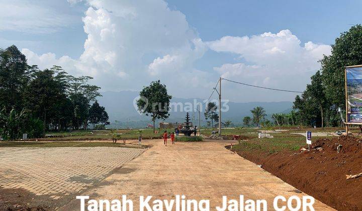 Jual Tanah Kavling Murah Pinggir Jalan Bisa Bangun Permanen SHM 2