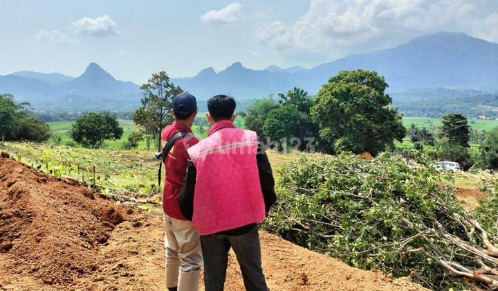 Tanah Kavling Murah Bisa Bangun View Gunung Dekat Cibubur 1