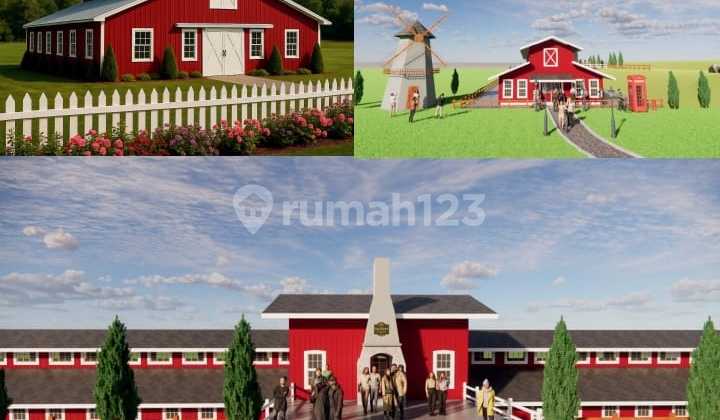 European Nuansa Villa Plot 60 Minutes from Nagrak Toll Cibubur Jakarta