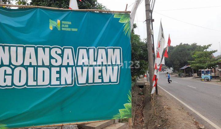 Tanah Kavling Murah Pinggir Jalan Ready Stock Bisa Bangun Via TOL 2