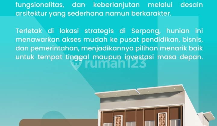 Kos-kosan 6 Kamar Modern Dekat Kampus Unpam 2 Pamulang Serpong