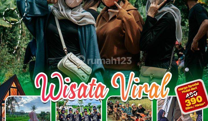 Tanah Kavling Murah Dekat Wisata Bisa Bangun VILLA via TOL 2