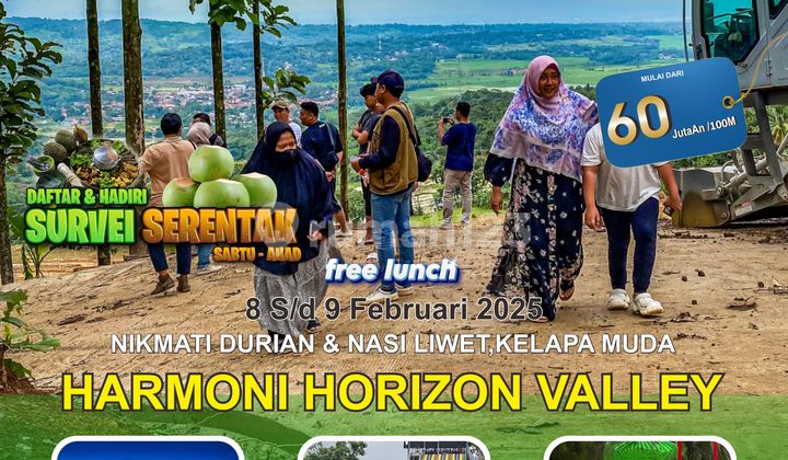 Tanah Kavling Murah Dekat Jakarta 60menit Dari Tol Nagrak Cibubur