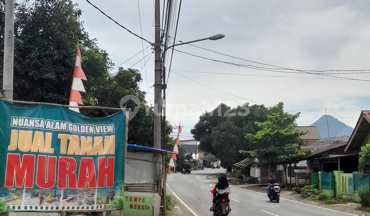Tanah Kavling Murah Pinggir Jalan 90 Menit Dari Tol Siap Bangun