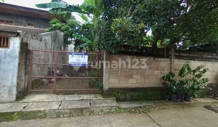 For sale, ready-to-build lot, prime location in Pondok Aren housing estate.