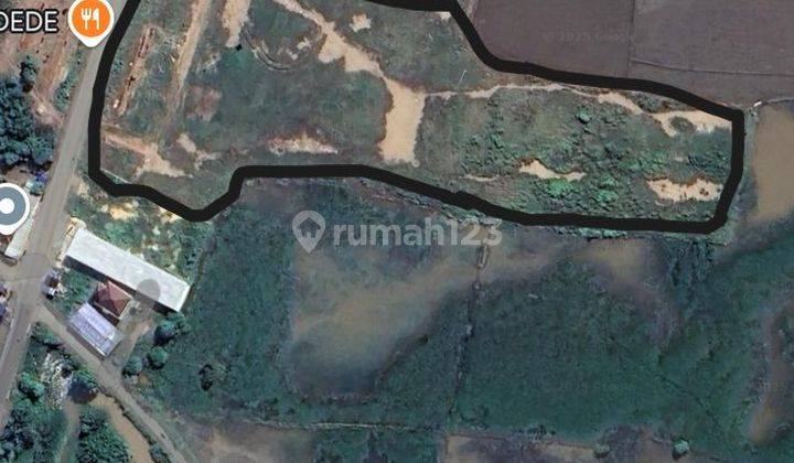 kavling di jual berbentuk sawah yang masih beroperasional 2